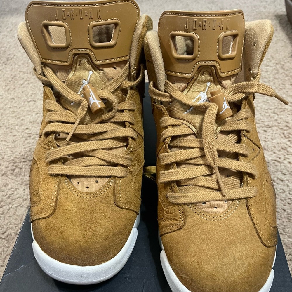Jordan Men’s Mid-Top Sneakers in Brown